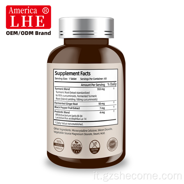 Compresse di risposta infiammatoria alla curcuma Shecome Strength
